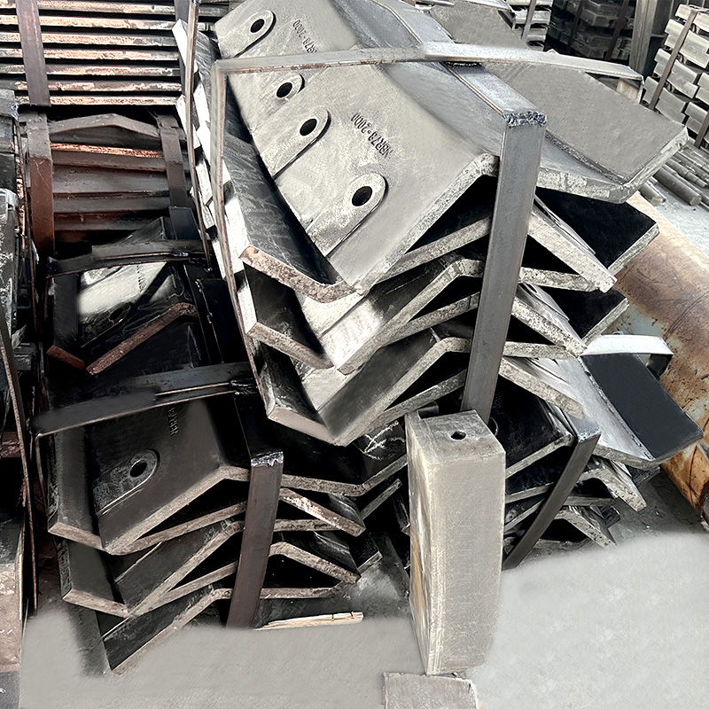 ปากเตาเผาเหล็กทนความร้อนและแผ่นป้องกันหางเตาเผา